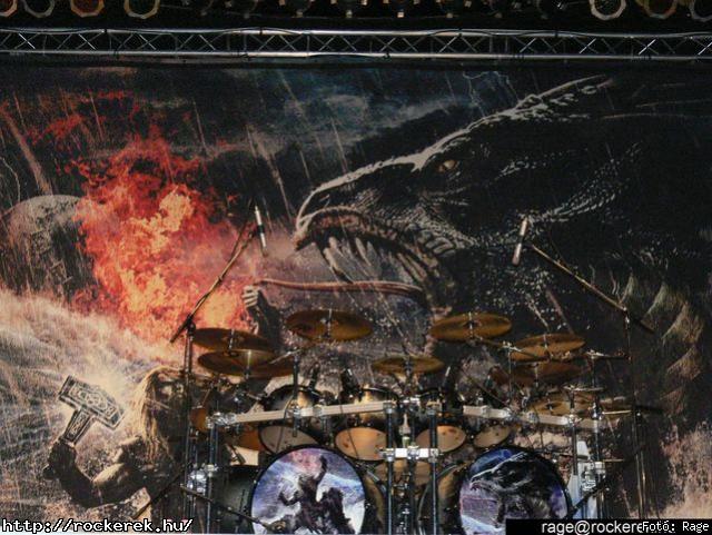  Triton,  Falka s Katona Fnk Lszl,  Virrasztk, Alhana, Tzmadr, Prosectura, Amon Amarth, MobyDick, Gyngyvr, Blind Myself, Korpiklaani, Zorall, Sear Bliss, Blues Company, My Dying Bride, 	Isten Hta Mgtt - Fot: Rage