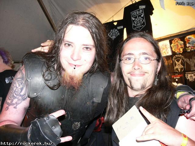  Moby Dick,  Pokolgp,  Cadaveres,  Al and the Black Cats,  Fekete Sereg,  Road,  Varg,  Blaze Bayley,  Bridge to Solace,  Omen,  Tzmadr,  I Divine,  Mayhem,  Sear Bliss,  Kryptos - Fot: Rage