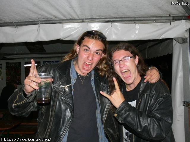  Moby Dick,  Pokolgp,  Cadaveres,  Al and the Black Cats,  Fekete Sereg,  Road,  Varg,  Blaze Bayley,  Bridge to Solace,  Omen,  Tzmadr,  I Divine,  Mayhem,  Sear Bliss,  Kryptos - Fot: Rage