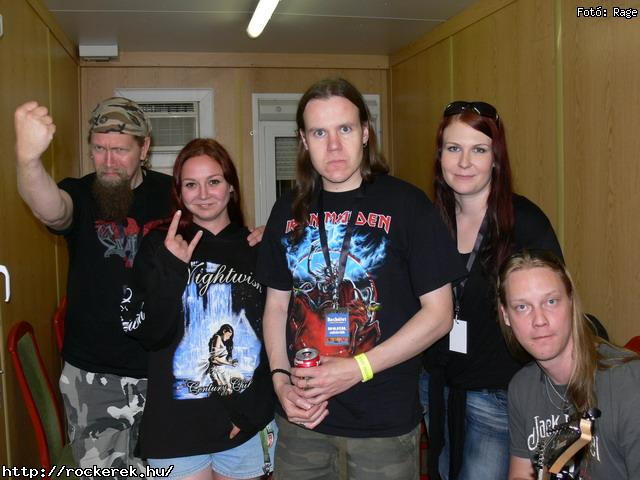  Moby Dick,  Pokolgp,  Cadaveres,  Al and the Black Cats,  Fekete Sereg,  Road,  Varg,  Blaze Bayley,  Bridge to Solace,  Omen,  Tzmadr,  I Divine,  Mayhem,  Sear Bliss,  Kryptos - Fot: Rage