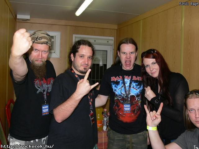  Moby Dick,  Pokolgp,  Cadaveres,  Al and the Black Cats,  Fekete Sereg,  Road,  Varg,  Blaze Bayley,  Bridge to Solace,  Omen,  Tzmadr,  I Divine,  Mayhem,  Sear Bliss,  Kryptos - Fot: Rage