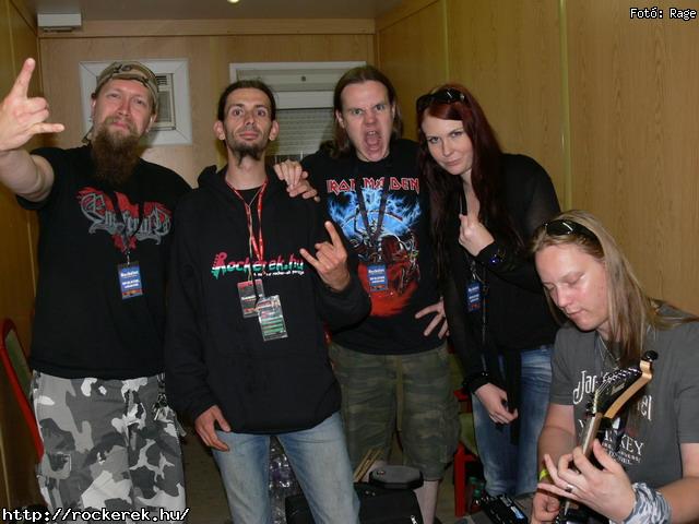  Moby Dick,  Pokolgp,  Cadaveres,  Al and the Black Cats,  Fekete Sereg,  Road,  Varg,  Blaze Bayley,  Bridge to Solace,  Omen,  Tzmadr,  I Divine,  Mayhem,  Sear Bliss,  Kryptos - Fot: Rage