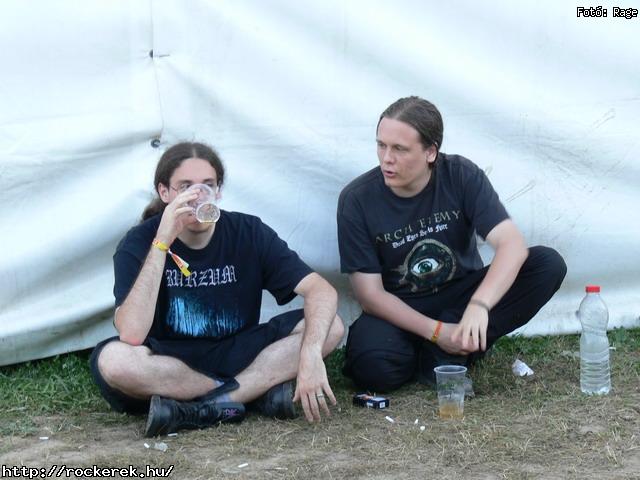  Moby Dick,  Pokolgp,  Cadaveres,  Al and the Black Cats,  Fekete Sereg,  Road,  Varg,  Blaze Bayley,  Bridge to Solace,  Omen,  Tzmadr,  I Divine,  Mayhem,  Sear Bliss,  Kryptos - Fot: Rage