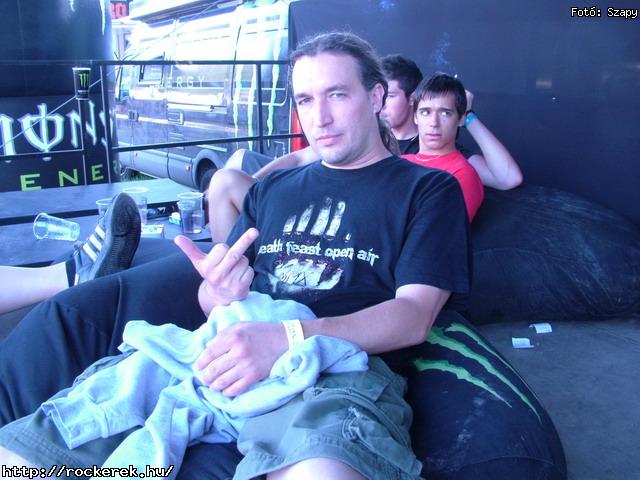  Dek Bill Gyula,  Hobo,  Lord,  Watch My Dying,  Primordial,  Mangod Inc. - Fot: Szapy