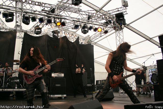  Graveworm,  Wisdom,  Vicious Rumors,  Sicitur Adastra, Saxon, Cradle of Filth, Pokolgp, Hammerfall,  Kerecsenslyom - Fot: Szapy