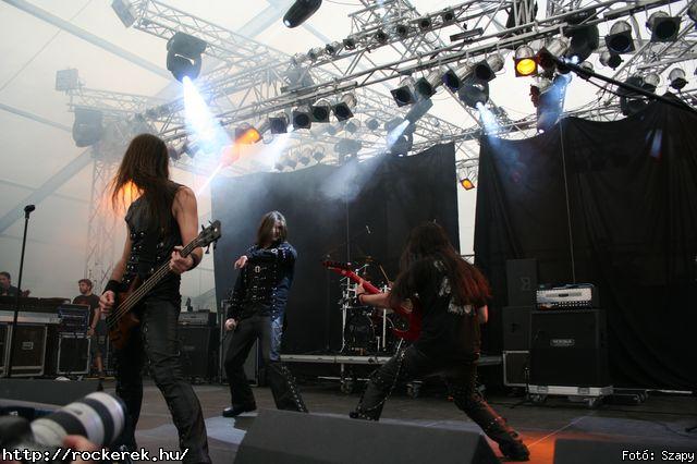  Graveworm,  Wisdom,  Vicious Rumors,  Sicitur Adastra, Saxon, Cradle of Filth, Pokolgp, Hammerfall,  Kerecsenslyom - Fot: Szapy