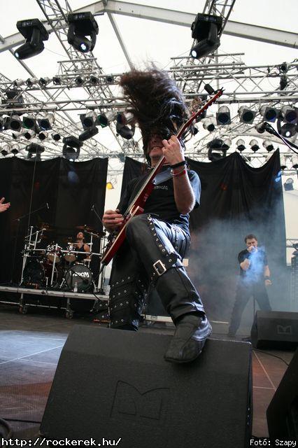  Graveworm,  Wisdom,  Vicious Rumors,  Sicitur Adastra, Saxon, Cradle of Filth, Pokolgp, Hammerfall,  Kerecsenslyom - Fot: Szapy