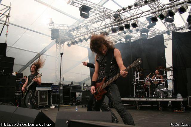  Graveworm,  Wisdom,  Vicious Rumors,  Sicitur Adastra, Saxon, Cradle of Filth, Pokolgp, Hammerfall,  Kerecsenslyom - Fot: Szapy