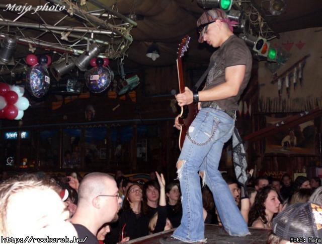  Csnyi Szabi, Hangya (zorall), Hartman Zoli, Hollywood Rose, Szigeti Ferenc, Zeffer Andrs - Fot: Maja
