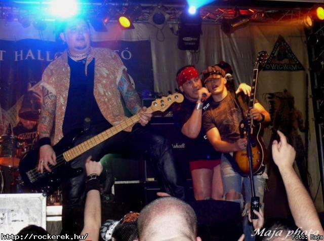  Csnyi Szabi, Hangya (zorall), Hartman Zoli, Hollywood Rose, Szigeti Ferenc, Zeffer Andrs - Fot: Maja