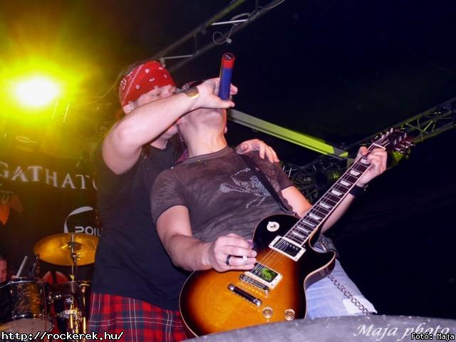  Csnyi Szabi, Hangya (zorall), Hartman Zoli, Hollywood Rose, Szigeti Ferenc, Zeffer Andrs - Fot: Maja