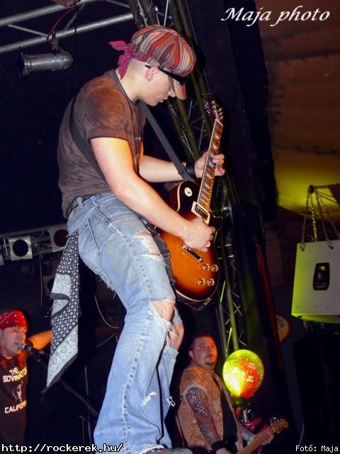  Csnyi Szabi, Hangya (zorall), Hartman Zoli, Hollywood Rose, Szigeti Ferenc, Zeffer Andrs - Fot: Maja