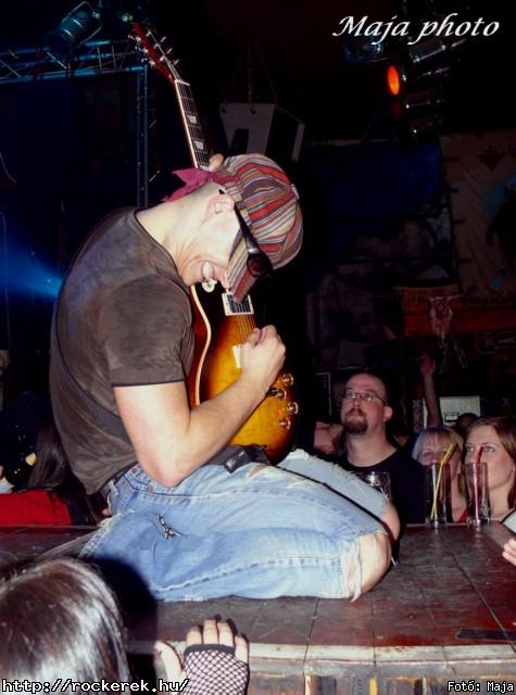 Csnyi Szabi, Hangya (zorall), Hartman Zoli, Hollywood Rose, Szigeti Ferenc, Zeffer Andrs - Fot: Maja