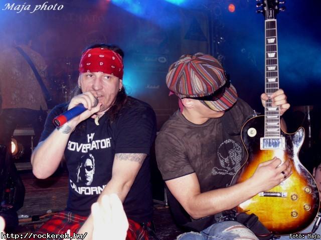  Csnyi Szabi, Hangya (zorall), Hartman Zoli, Hollywood Rose, Szigeti Ferenc, Zeffer Andrs - Fot: Maja