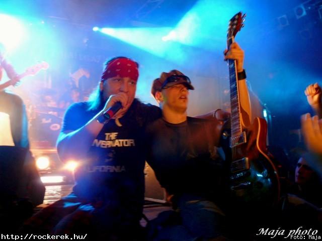  Csnyi Szabi, Hangya (zorall), Hartman Zoli, Hollywood Rose, Szigeti Ferenc, Zeffer Andrs - Fot: Maja