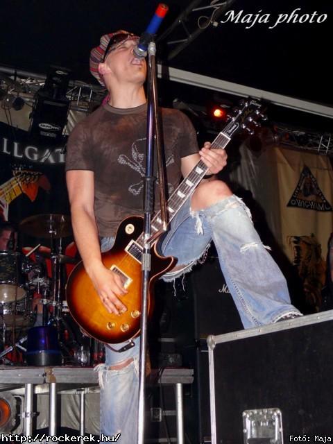  Csnyi Szabi, Hangya (zorall), Hartman Zoli, Hollywood Rose, Szigeti Ferenc, Zeffer Andrs - Fot: Maja