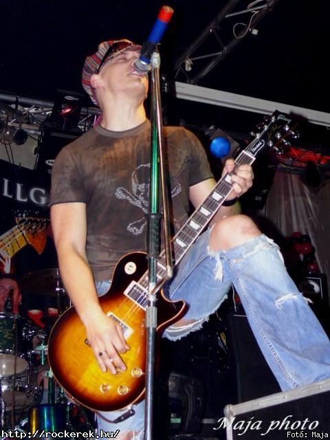  Csnyi Szabi, Hangya (zorall), Hartman Zoli, Hollywood Rose, Szigeti Ferenc, Zeffer Andrs - Fot: Maja
