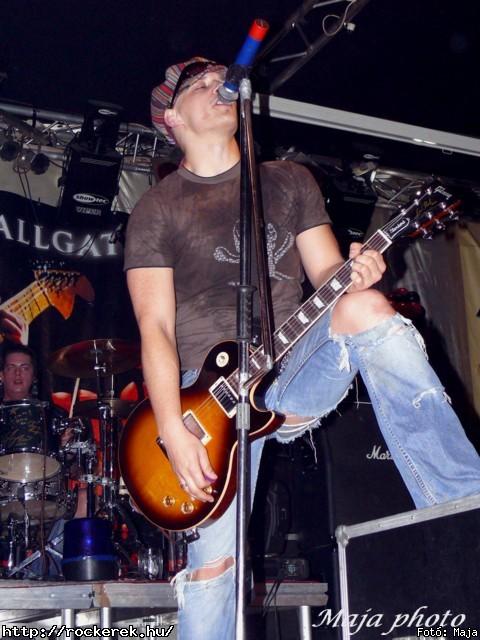  Csnyi Szabi, Hangya (zorall), Hartman Zoli, Hollywood Rose, Szigeti Ferenc, Zeffer Andrs - Fot: Maja