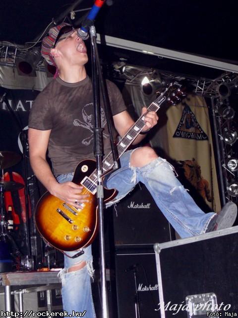  Csnyi Szabi, Hangya (zorall), Hartman Zoli, Hollywood Rose, Szigeti Ferenc, Zeffer Andrs - Fot: Maja