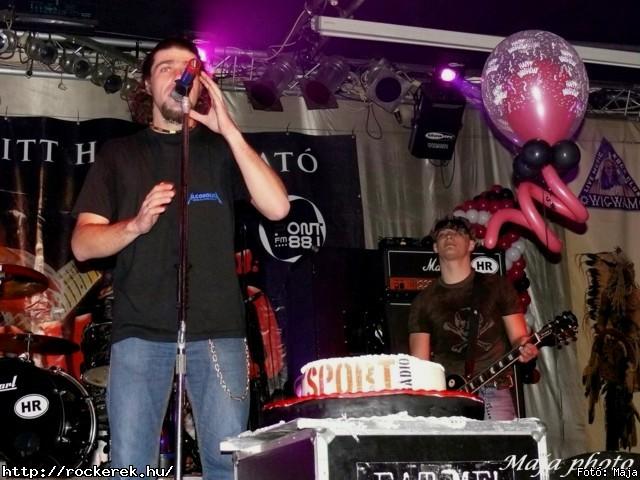  Csnyi Szabi, Hangya (zorall), Hartman Zoli, Hollywood Rose, Szigeti Ferenc, Zeffer Andrs - Fot: Maja