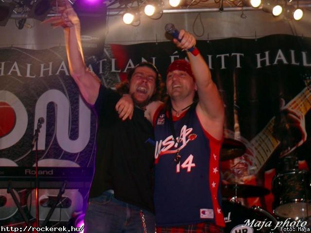  Csnyi Szabi, Hangya (zorall), Hartman Zoli, Hollywood Rose, Szigeti Ferenc, Zeffer Andrs - Fot: Maja