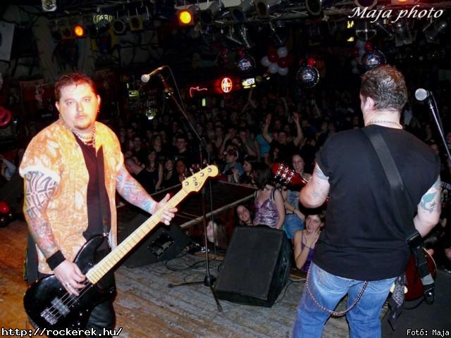  Csnyi Szabi, Hangya (zorall), Hartman Zoli, Hollywood Rose, Szigeti Ferenc, Zeffer Andrs - Fot: Maja