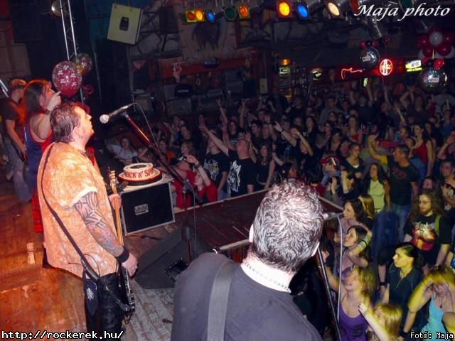  Csnyi Szabi, Hangya (zorall), Hartman Zoli, Hollywood Rose, Szigeti Ferenc, Zeffer Andrs - Fot: Maja