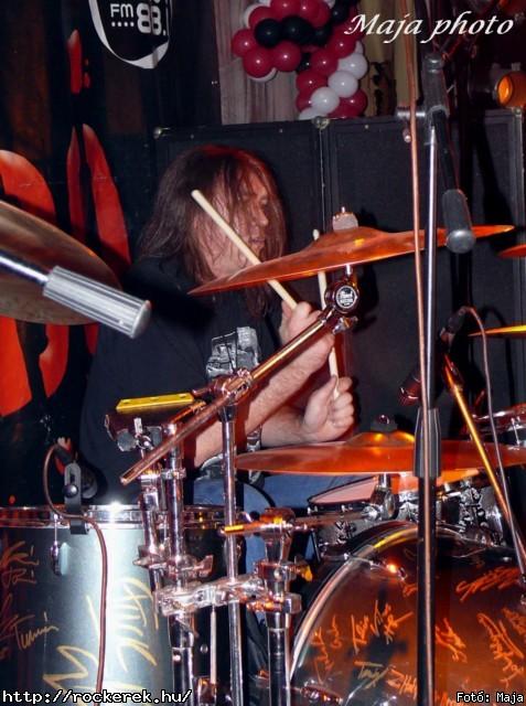  Csnyi Szabi, Hangya (zorall), Hartman Zoli, Hollywood Rose, Szigeti Ferenc, Zeffer Andrs - Fot: Maja