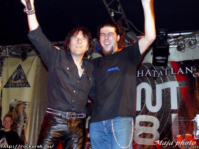  Csnyi Szabi, Hangya (zorall), Hartman Zoli, Hollywood Rose, Szigeti Ferenc, Zeffer Andrs - Fot: Maja