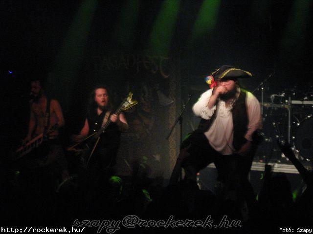  Ex Deo,  Alestorm,  Korpiklaani,  Die Apokalyptischen Reiter,  Unleashed,  Dalriada,  Swashbuckle - Fot: Szapy