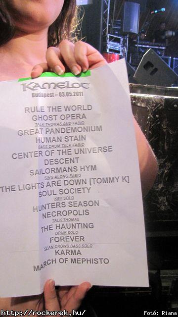  Kamelot,  Sons of Seasons,  Amaranthe,  Evergrey - Fot: Riana