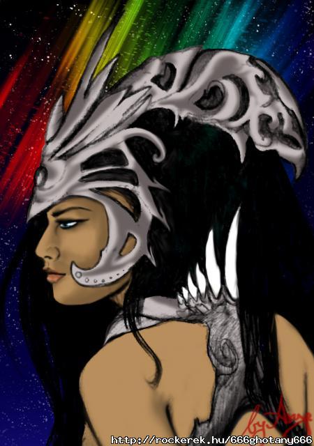 Warrior woman