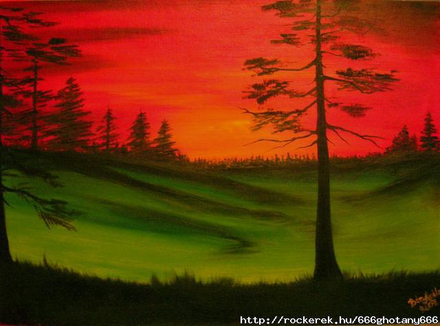 Naplemente (50x60 cm)