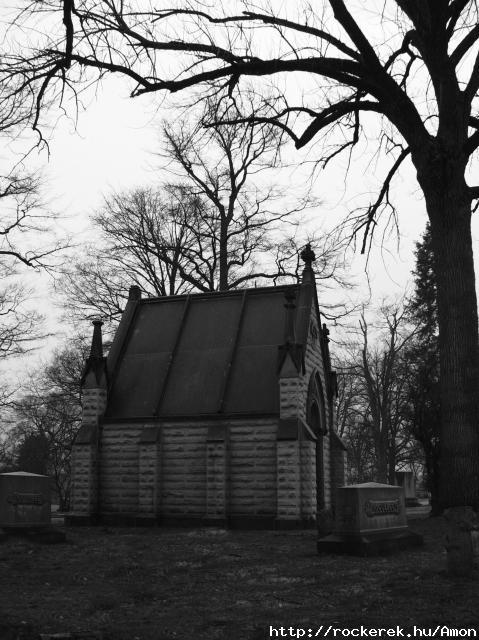 middleaged cemetery...