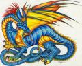 blue dragon