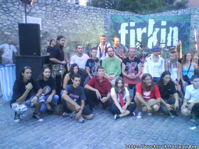 Firkinnel s Christiannal :) a zenekarnak, s Kovnak :)