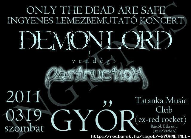 DEMONLORD LEMEZBEMUTAT