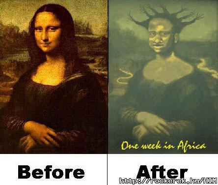 monalisa in africa