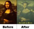 monalisa in africa