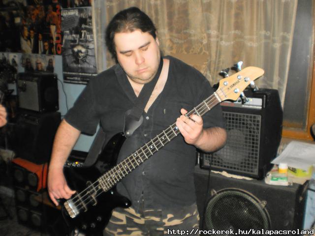 Zenekarunk a The Faded Moon prbjn 2013.04.03..