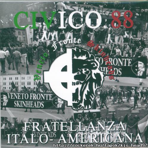Civico 88 & Red White And Black - Front