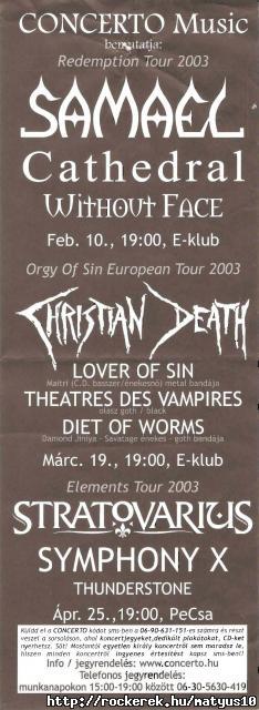 Redemption Tour 2003
