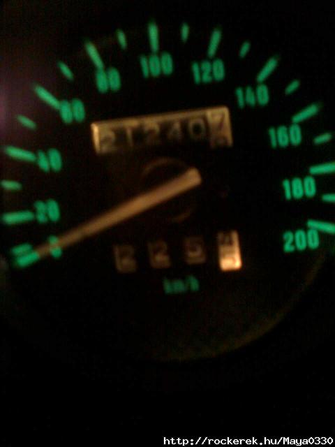 225km haza, motoron