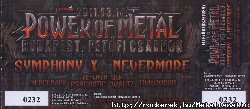 Power of Metal 2011 03.14