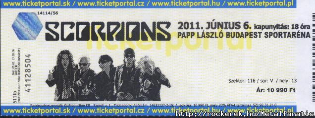SCORPIONS 2011 06.06