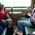 2009 Rockmaraton (mr a vonaton a lbaink eltt hevertek a pasik:) )