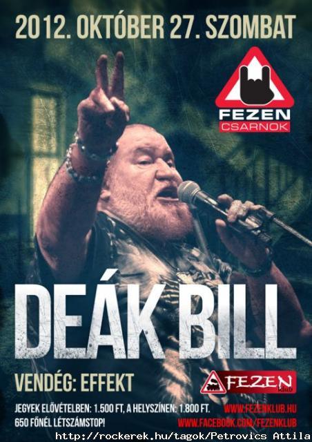 Dek Bill-Effekt koncert