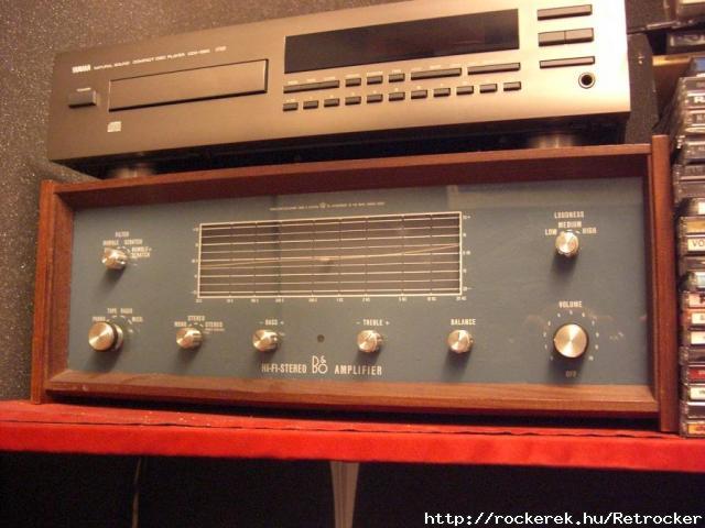 Be (Bang & Olufsen) full cs hifi erlkd. Rgi darab, 1968-as! A Yamaha CD nem tma.