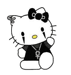goth-hello-kitty :D