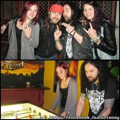 Frdric Leclercq (Dragonforce) - csocs s party a Rocktogonba Epica utn :D
